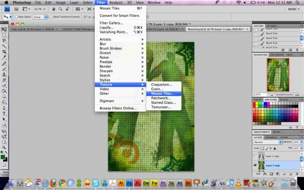 Creation of Mosaic: Step 6